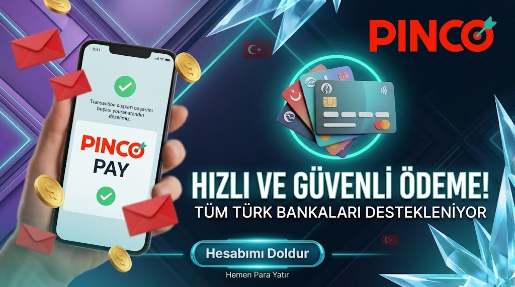 Pinco bonus çevrim şartları ve ödeme görünümü